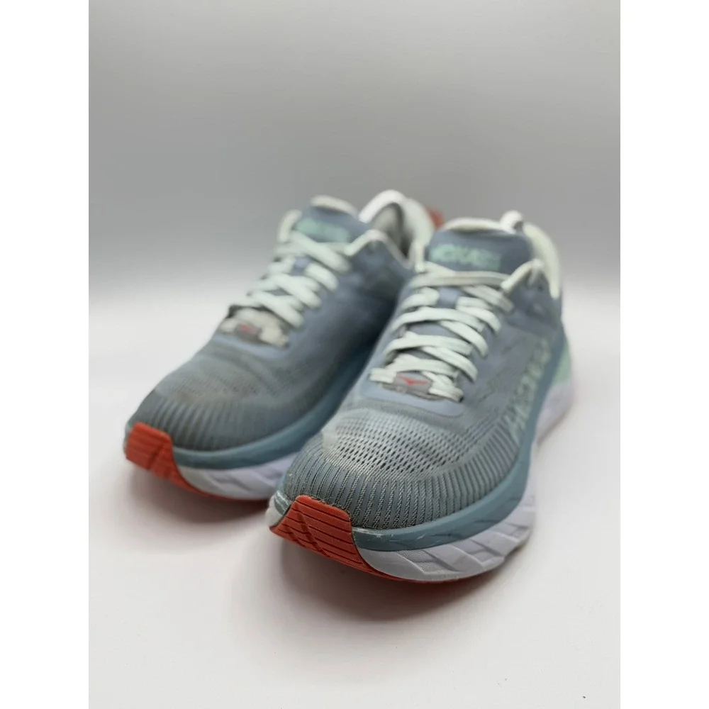 Hoka One One Bondi 7 Real Teal Outer‎ Space Women's Shoes 1110519 RTOS Size 9.5